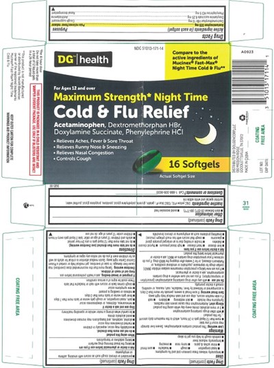 Dg Night Cold   Flu 16ct